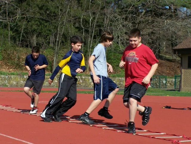 Youth agility ladder drills