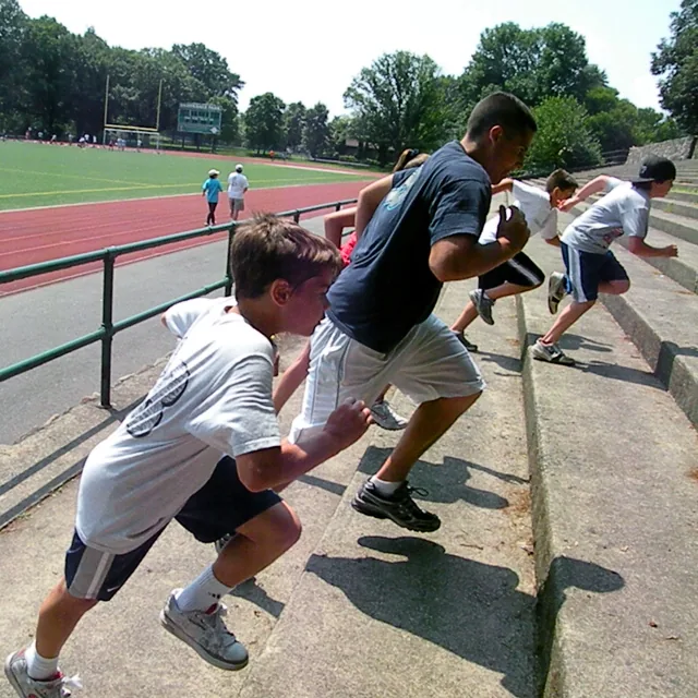 Stadium stair training