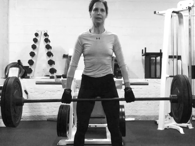 Client deadlift training