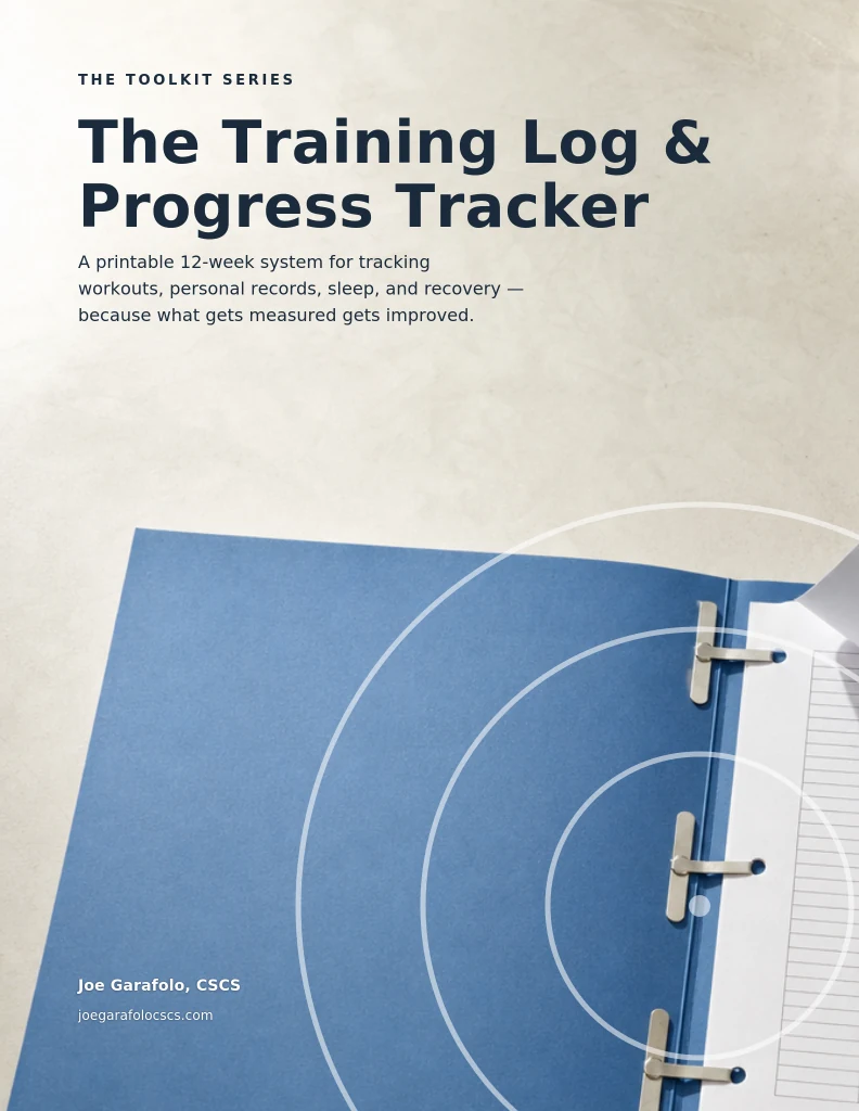 The Training Log & Progress Tracker cover